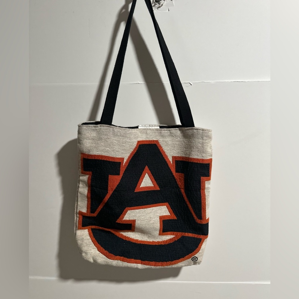 Auburn University Logo Cotton Blend Tote Bag